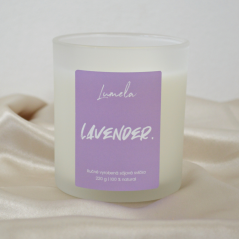 Sójová svíčka Lavender. Velká