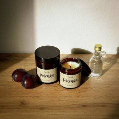 Sójová svíčka Pálenka v hnědém skle 180 ml